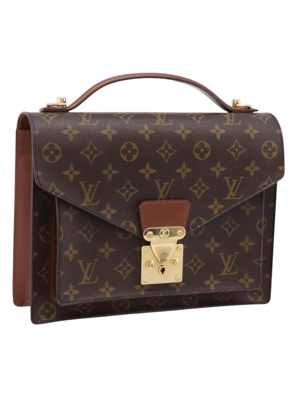 Louis Vuitton Monceau Handbag Canvas #367291L96B